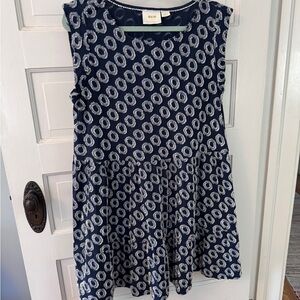 Maeve by Anthropologie cap sleeve knit dress with flounces in EUC Size M Adorbs!